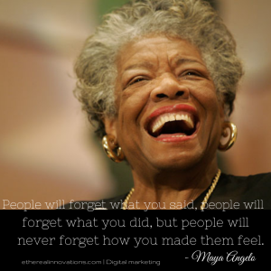 Quote from Maya Angelou | When someone shows you who they are believe them | Trust the actions and character you see |