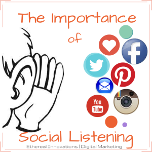 The importance of social listening | Facebook twitter pinterest instagram YouTube comments email customer service