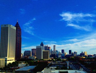 Atlanta office view from Marketing Agency at ATDC in midtown 